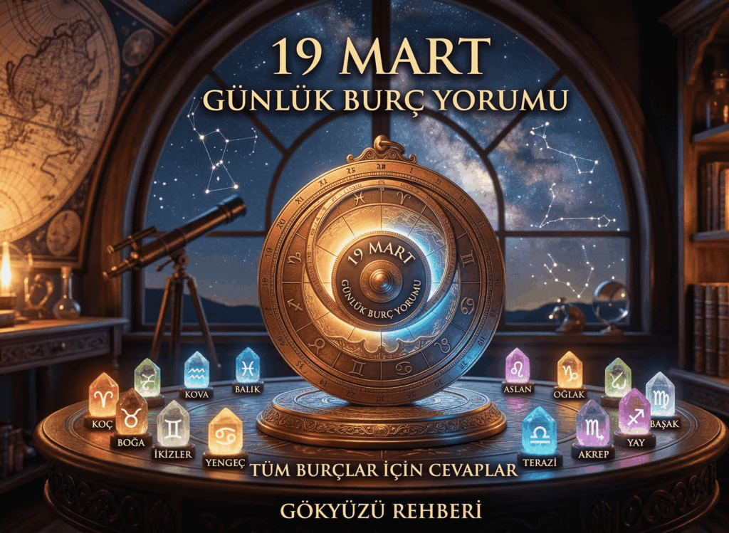 19 Mart 2026 Günlük Burç Yorumu
