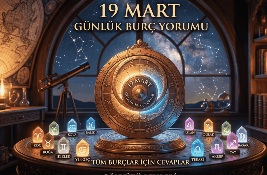19 Mart 2026 Günlük Burç Yorumu